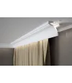 Gardinenstangen-Deckenleiste MARDOM MD105 - geeignet für LED-Beleuchtung