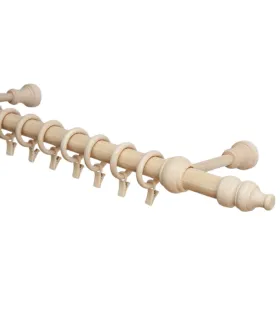 Garniža drevená Ø28mm  buk