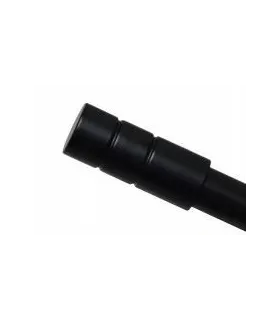 Koncovka Cylinder hladky čierna Ø25 mm kus