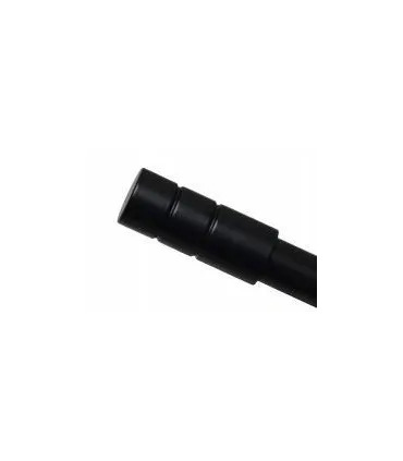 Koncovka Cylinder hladky čierna Ø25 mm kus