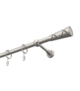 Satin nickel Ø 19 mm - Cylinder