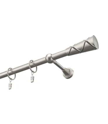 Satin nickel Ø 19 mm - Cylinder