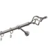 Satin nickel Ø 19 mm - Cylinder Crystal