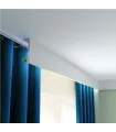 Vorhangdeckenleiste Prestige 2 – geeignet für LED-Beleuchtung 200x12cm