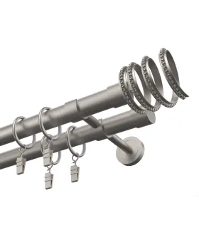 Satin nickel Ø 25/19 mm - Beluno