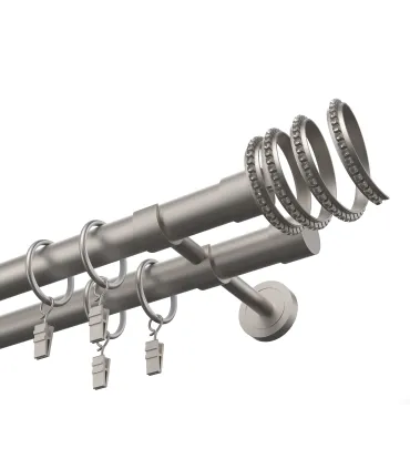 Satin nickel Ø 25/19 mm - Beluno