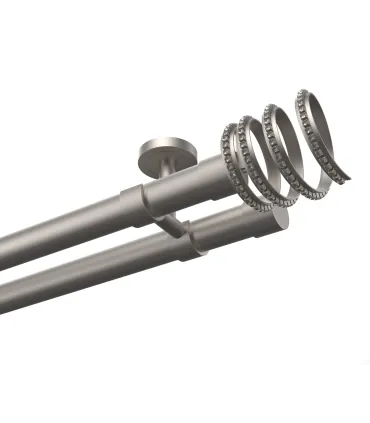 Satin nickel Ø 25/19 mm - Beluno