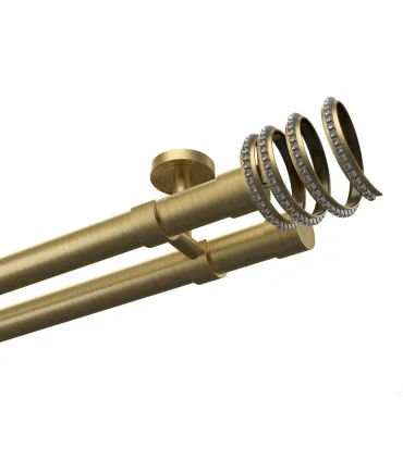 Satin nickel Ø 25/19 mm - Beluno