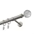 Satin nickel Ø 25/19 mm - Beluno