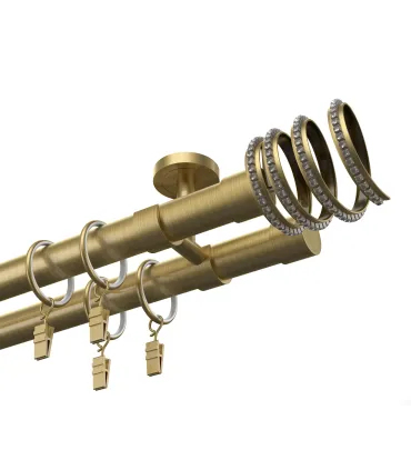 Satin nickel Ø 25/19 mm - Beluno