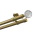 Satin nickel Ø 25/19 mm - Beluno