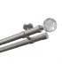 Satin nickel Ø 25/19 mm - Beluno