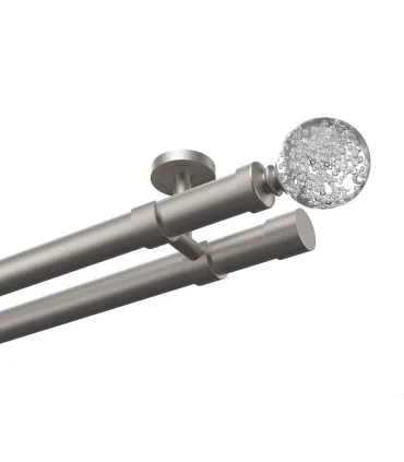 Satin nickel Ø 25/19 mm - Beluno