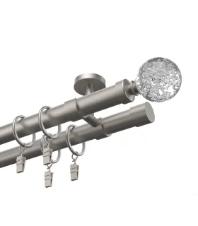 Satin nickel Ø 25/19 mm - Beluno