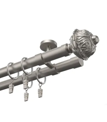 Satin nickel Ø 25/19 mm - Beluno