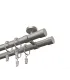 Satin nickel Ø 25/19 mm - Beluno