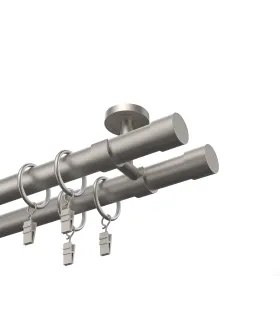 Satin nickel Ø 25/19 mm - Beluno