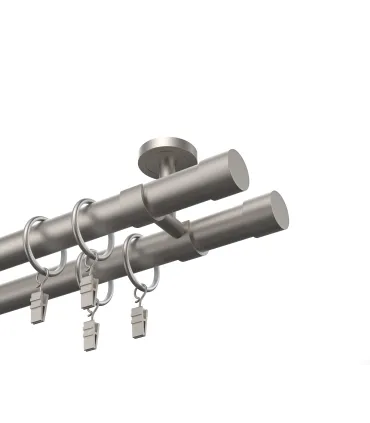 Satin nickel Ø 25/19 mm - Beluno