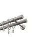 Satin nickel Ø 25/19 mm - Beluno