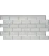 Pvc obkladový umývateľný panel 3d P0001 48.5 x 96 cm