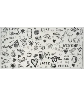 Pvc obkladový umývateľný panel 3d P0001 48.5 x 96 cm