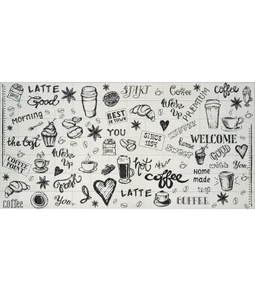 Pvc obkladový umývateľný panel 3d P0001 48.5 x 96 cm