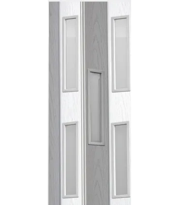 Zhrňovacie dvere plné Breza