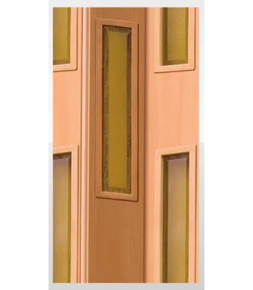 Zhrňovacie dvere plné Breza