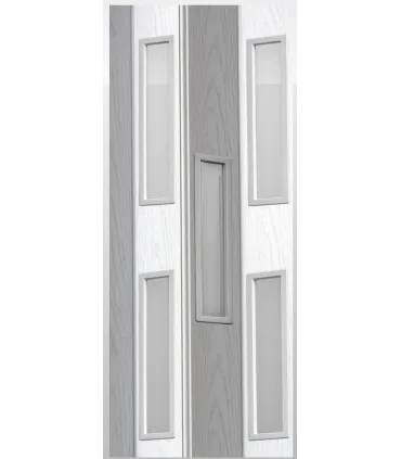 Zhrňovacie dvere plné Breza