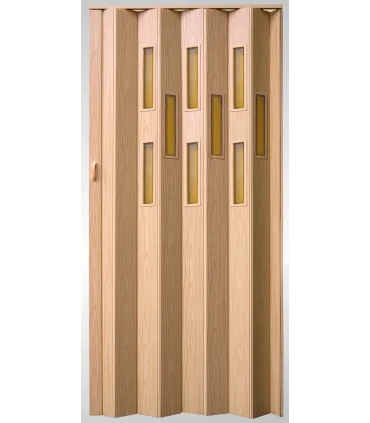 Zhrňovacie dvere plné Breza