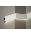 Dekorleiste für die Wand MD024 200 x 8 x 2,7 cm Mardom – geeignet für LED-Beleuchtung