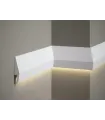 Dekorleiste für die Wand MD016 200 x 10 x 2,3 cm Mardom – geeignet für LED-Beleuchtung