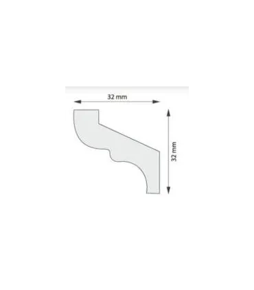 Dekoratívna lišta na stenu 2m