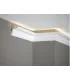 Dekoratívna lišta na stenu 2m