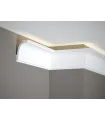 Dekorleiste für die Decke MD111 200 x 9.2 x 6.2 cm Mardom – geeignet für LED-Beleuchtung