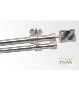Nerezová oceľ Ø20 mm-swarovski 832