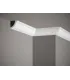 Dekoratívna lišta na stenu 2m