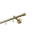 Aluminium-Profil-Gardinenstange einläufig Elegant Antik Pullo