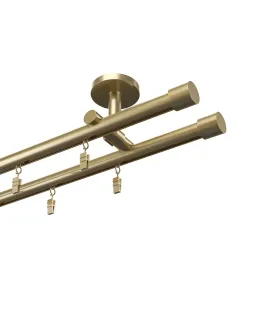 Štýlové hliníkové koľajnice jednoduchá Elegant Čierna Techno