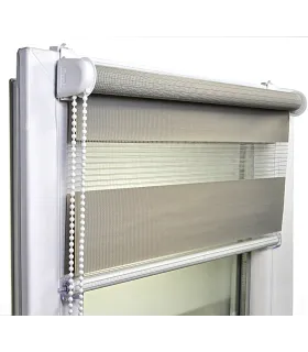 Roleta Deň/Noc sivá DN13