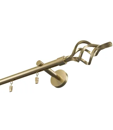 Štýlové hliníkové koľajnice jednoduchá Elegant Čierna Techno