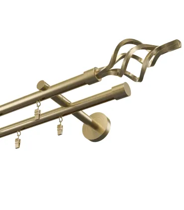 Štýlové hliníkové koľajnice jednoduchá Elegant Čierna Techno