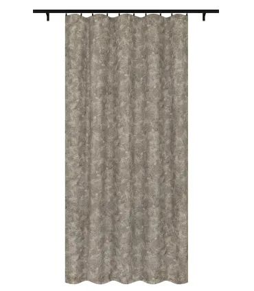 Záves na riasiacej páske 140cmx250 cm farba Olivovo Sivá