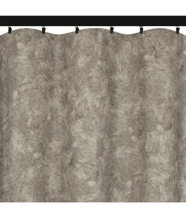 Záves na riasiacej páske 140cmx250 cm farba Olivovo Sivá