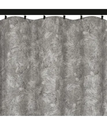 Záves na riasiacej páske 140cmx250 cm farba Olivovo Sivá