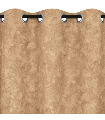 Záves s krúžkami 140cmx250 cm farba Dorado 01