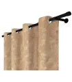 Vorhang mit Ringgleitern, Farbe Modern Jantar