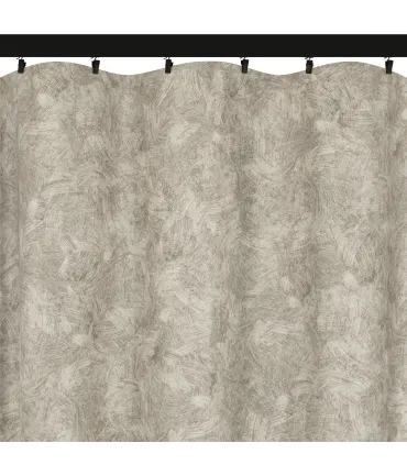 Záves na riasiacej páske 140cmx250 cm farba Olivovo Sivá