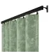Záves na riasiacej páske 140cmx250 cm farba Olivovo Sivá