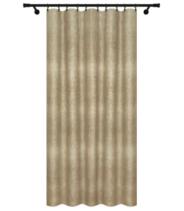 Záves na riasiacej páske 140cmx250 cm farba Olivovo Sivá
